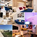 아파트 Le Bocca Port Nature - Vue Mer - Coursive - Parking - Clim - Village Naturiste *