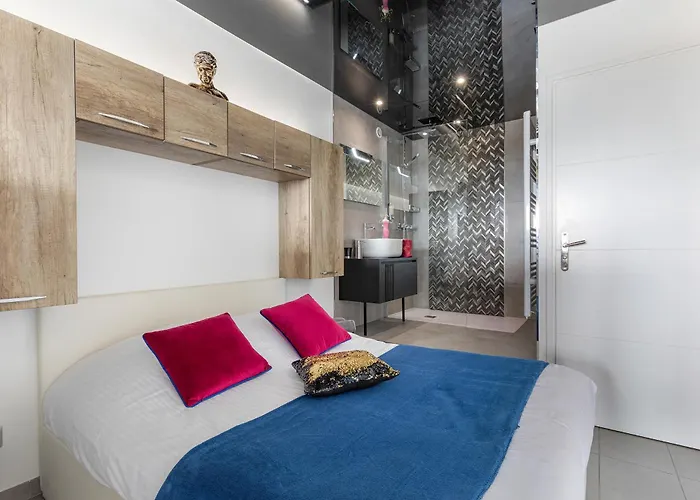 Apartman Le Bocca Port Nature - Vue Mer - Coursive - Parking - Clim - Village Naturiste *