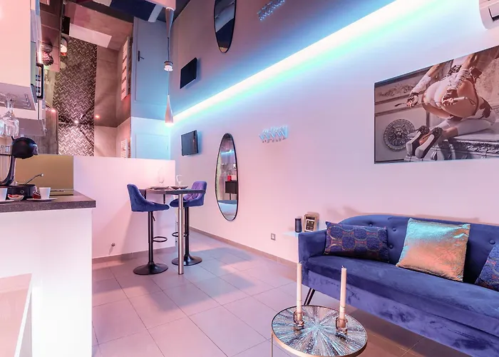 Le Bocca Port Nature - Vue Mer - Coursive - Parking - Clim - Village Naturiste Apartament